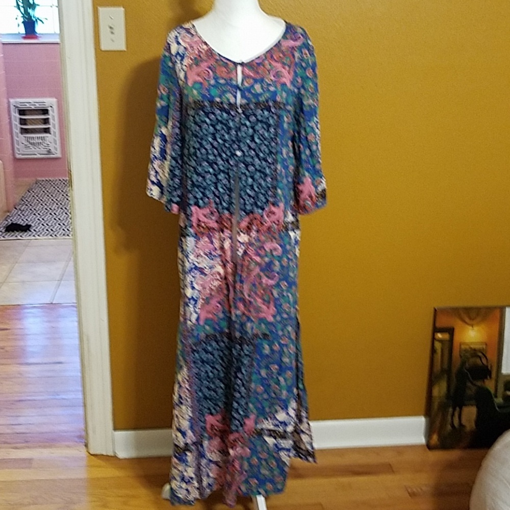 Cotton Patchwork Kimono - image 4